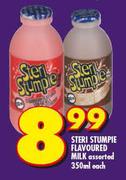 Steri Stumpie Flavoured Milk-350ml Each