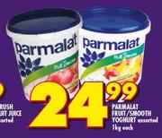 Parmalat Fruit/Smooth Yoghurt-1kg Each
