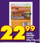 Classic Russian-600g/750g Each