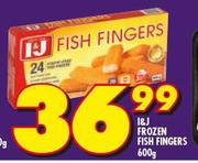 I&J Frozen Fish Fingers-600g