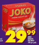 Joko Tagless Tea Bags-100 Per Pack