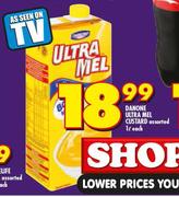 Danone Ultra Mel Custard-1Ltr Each