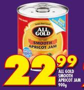 All Gold Smooth Apricot Jam-900g