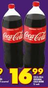 Coca Cola (Original) Cold Drink-2Ltr Each