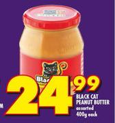 Black Cat Peanut Butter-400g Each