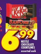 Nestle Chocolate Countlines-Each