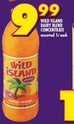 Wild Island Dairy Blend Concentrate-1Ltr Each