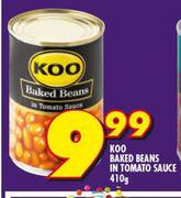 Koo Baked Beans In Tomato Sauce-410g