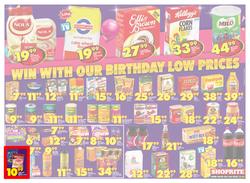 Shoprite Eastern Cape : Birthday Low Prices (23 July - 12 Aug 2018), page 4