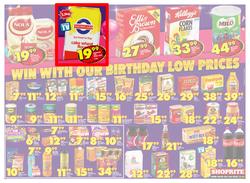 Shoprite Eastern Cape : Birthday Low Prices (23 July - 12 Aug 2018), page 4