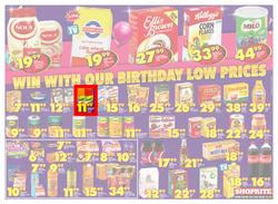 Shoprite Eastern Cape : Birthday Low Prices (23 July - 12 Aug 2018), page 4
