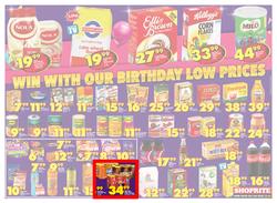 Shoprite Eastern Cape : Birthday Low Prices (23 July - 12 Aug 2018), page 4