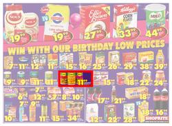 Shoprite Eastern Cape : Birthday Low Prices (23 July - 12 Aug 2018), page 4