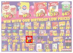 Shoprite Eastern Cape : Birthday Low Prices (23 July - 12 Aug 2018), page 4