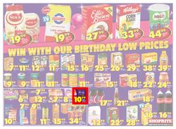 Shoprite Eastern Cape : Birthday Low Prices (23 July - 12 Aug 2018), page 4