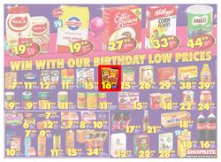 Shoprite Eastern Cape : Birthday Low Prices (23 July - 12 Aug 2018), page 4