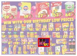 Shoprite Eastern Cape : Birthday Low Prices (23 July - 12 Aug 2018), page 4