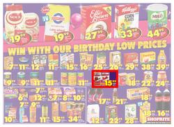 Shoprite Eastern Cape : Birthday Low Prices (23 July - 12 Aug 2018), page 4