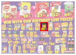 Shoprite Eastern Cape : Birthday Low Prices (23 July - 12 Aug 2018), page 4