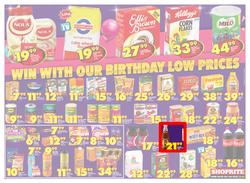 Shoprite Eastern Cape : Birthday Low Prices (23 July - 12 Aug 2018), page 4