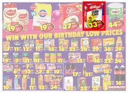 Shoprite Eastern Cape : Birthday Low Prices (23 July - 12 Aug 2018), page 4