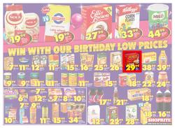 Shoprite Eastern Cape : Birthday Low Prices (23 July - 12 Aug 2018), page 4