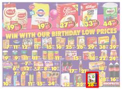 Shoprite Eastern Cape : Birthday Low Prices (23 July - 12 Aug 2018), page 4