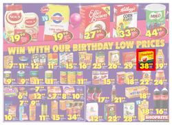 Shoprite Eastern Cape : Birthday Low Prices (23 July - 12 Aug 2018), page 4