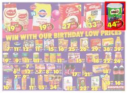 Shoprite Eastern Cape : Birthday Low Prices (23 July - 12 Aug 2018), page 4