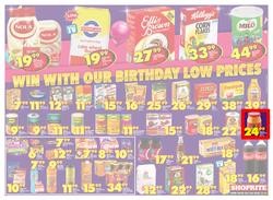 Shoprite Eastern Cape : Birthday Low Prices (23 July - 12 Aug 2018), page 4