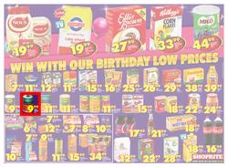 Shoprite Eastern Cape : Birthday Low Prices (23 July - 12 Aug 2018), page 4