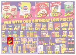 Shoprite Eastern Cape : Birthday Low Prices (23 July - 12 Aug 2018), page 4