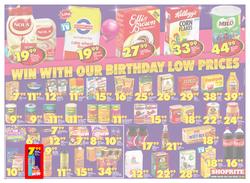 Shoprite Eastern Cape : Birthday Low Prices (23 July - 12 Aug 2018), page 4