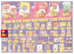 Shoprite Eastern Cape : Birthday Low Prices (23 July - 12 Aug 2018), page 4