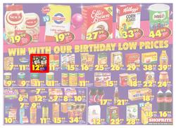 Shoprite Eastern Cape : Birthday Low Prices (23 July - 12 Aug 2018), page 4