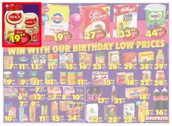Shoprite Eastern Cape : Birthday Low Prices (23 July - 12 Aug 2018), page 4