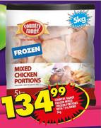 Country Range Frozen Mixed Chicken Portions With 15% Brine-5kg