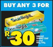 Sunlight Laundry Soap Assorted-3x400g/500g