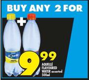 Aquelle Flavoured Water Assorted-2x500mml