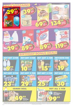 Shoprite Eastern Cape : Birthday Low Prices (23 July - 12 Aug 2018), page 5