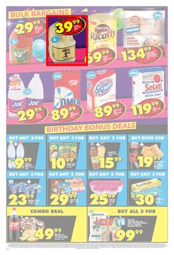 Shoprite Eastern Cape : Birthday Low Prices (23 July - 12 Aug 2018), page 5