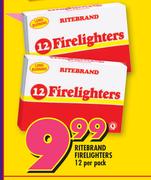 Ritebrand Firelighters 12-Per Pack