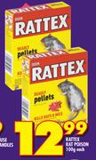 Rattex Rat Poison-100g Each