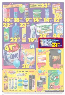 Shoprite Eastern Cape : Birthday Low Prices (23 July - 12 Aug 2018), page 7