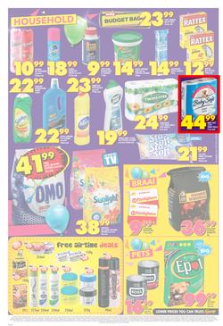 Shoprite Eastern Cape : Birthday Low Prices (23 July - 12 Aug 2018), page 7