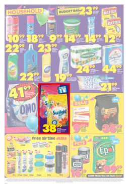 Shoprite Eastern Cape : Birthday Low Prices (23 July - 12 Aug 2018), page 7