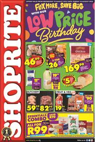 Shoprite Eastern Cape : Flex More, Save Big With Our Low Price Birthday (10 August - 14 August 2022)
