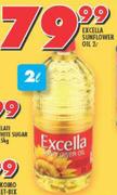 Excella Sunflower Oil-2Ltr