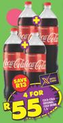 Coca-Cola Original Cold Drink-For 4 x 1.5 Ltr