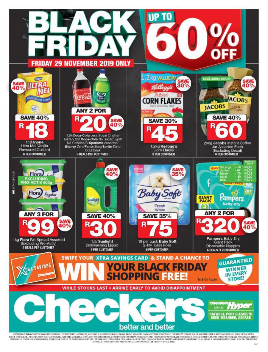 Checkers Black Friday 2023 Specials